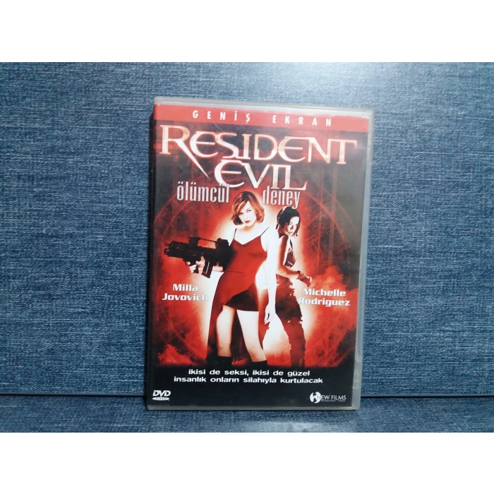 ÖLÜMCÜL DENEY REZIDENT EVIL DVD FİLM