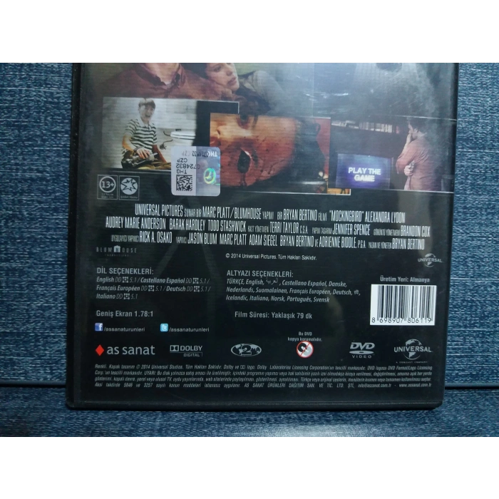 ÖLÜMCÜL KAYIT DVD FİLM