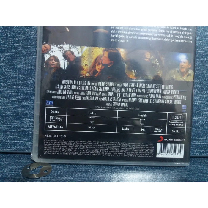ÖLÜMCÜL KURTULUŞ DVD FİLM (SIFIR)