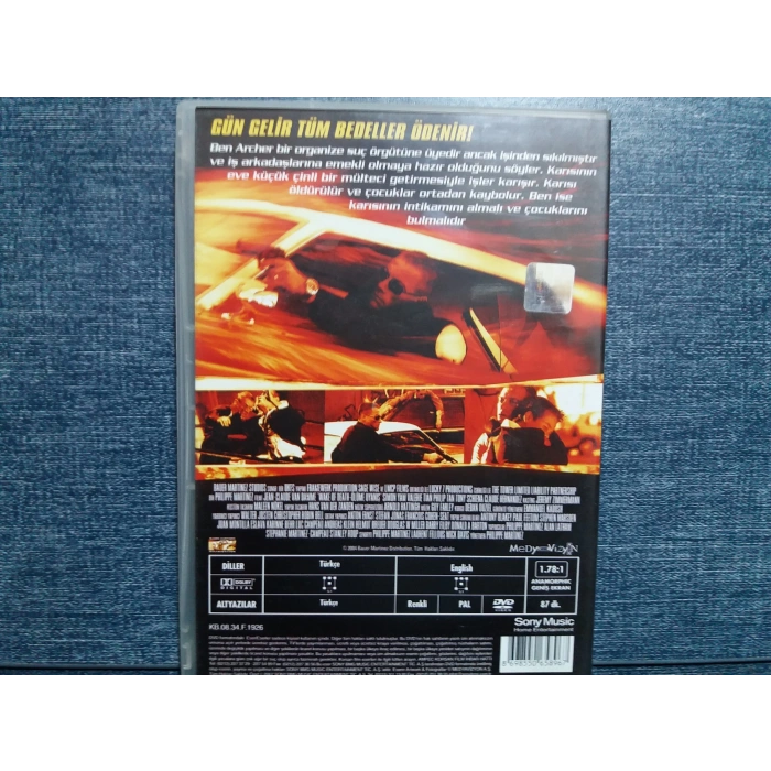 ÖLÜME UYANIŞ VAN DAMME DVD FİLM