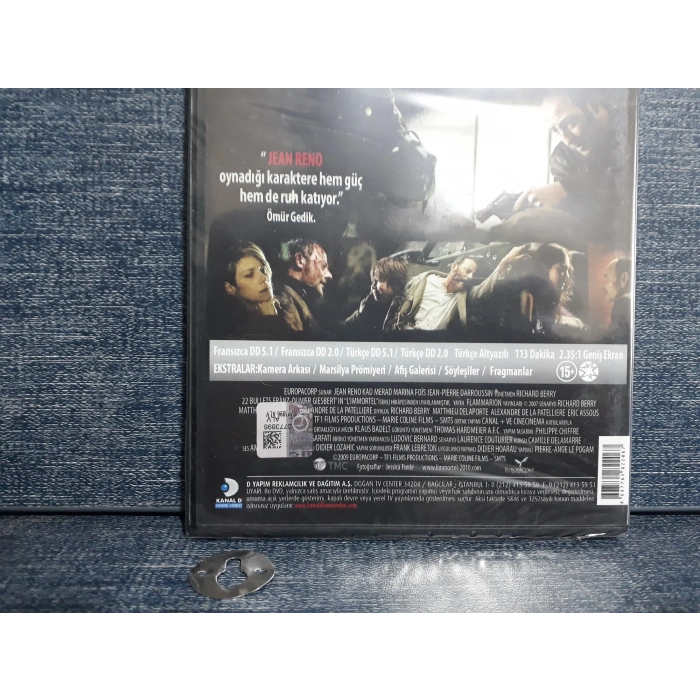 ÖLÜMSÜZ 22 BULLETS DVD FİLM (SIFIR)