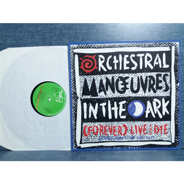O.M.D FOREVER LIVE AND DIE  MAXI LP