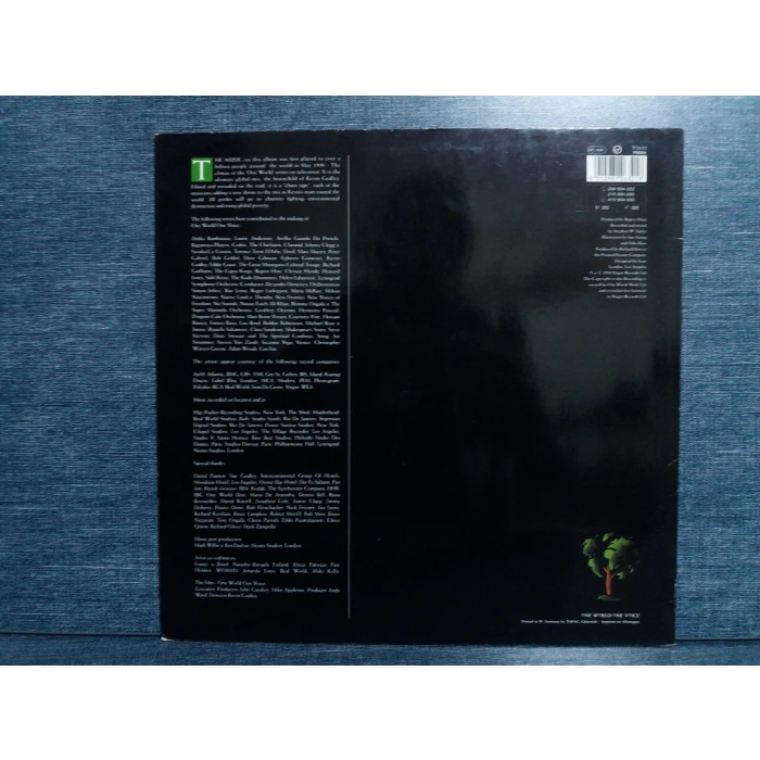 ONE WORLD ONE VOICE MUSIC LP