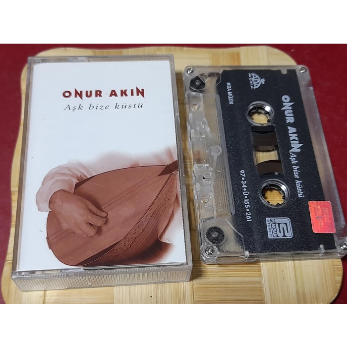 ONUR AKIN AŞK BİZE KÜSTÜ MÜZİK KASET