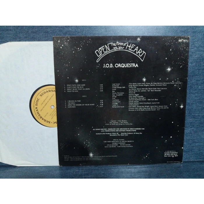 OPEN THE DOORS HEART MUSIC LP