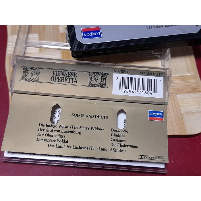 OPERA GALA VIENESSE OPERETTA MÜZİK KASET