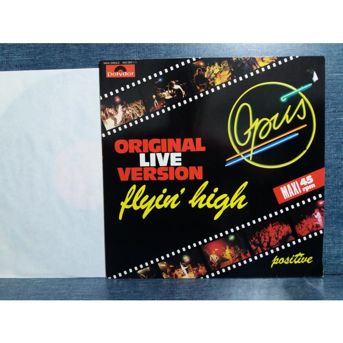 OPUS FLYIN HIGH LIVE VERSION POSITIVE MAXI LP