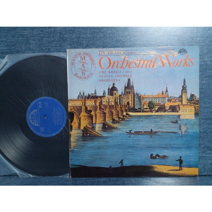 ORCHESTRAL WORKS JAN VACLAV STAMIC LP ALBUM