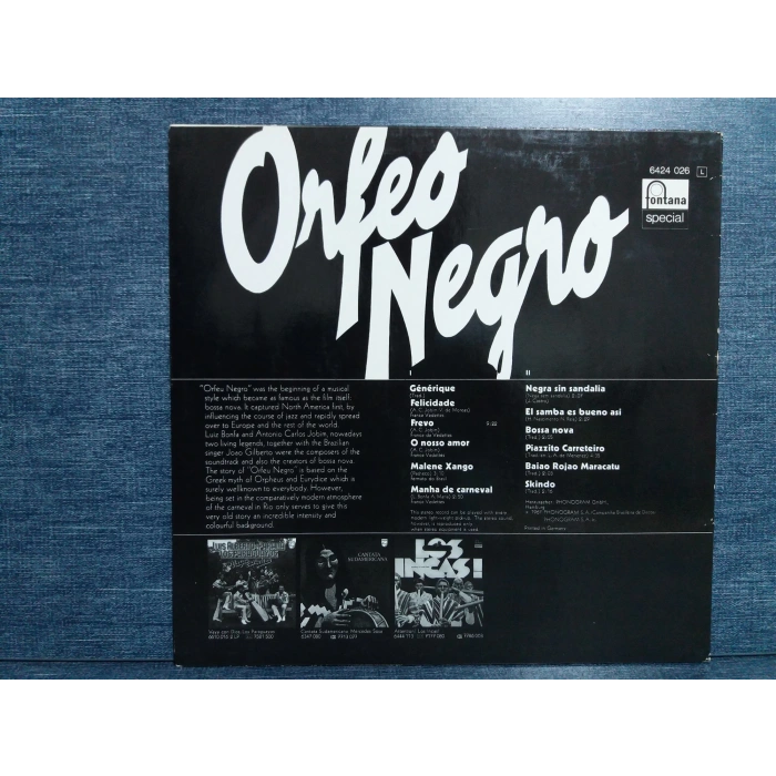 ORFEO NEGRO SOUNDTRACK LP