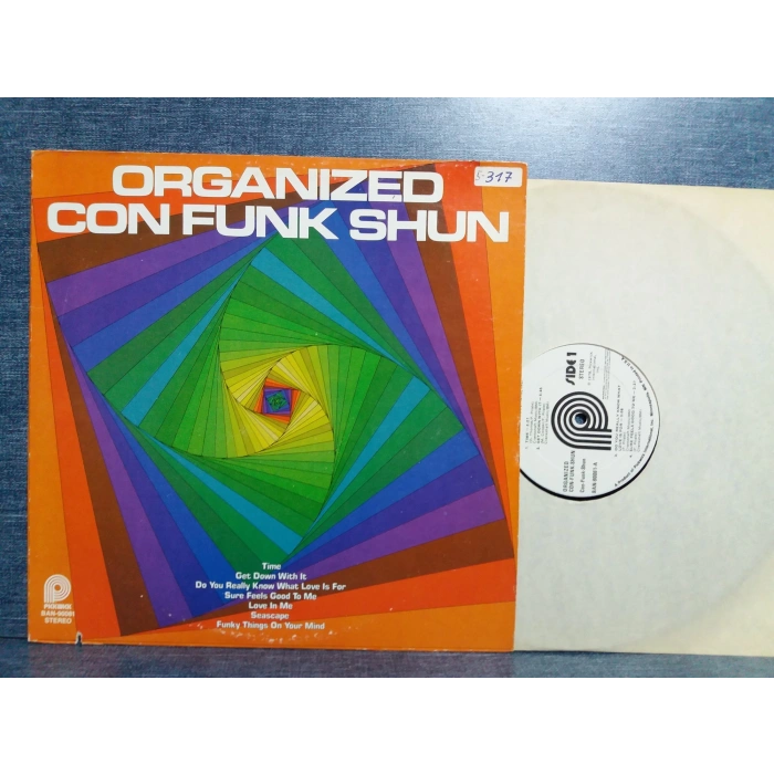 ORGANIZED CON FUNK SHUN MUSIC LP