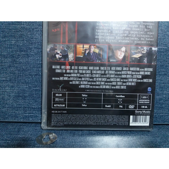 ÖRGÜT  DVD FİLM (SIFIR)