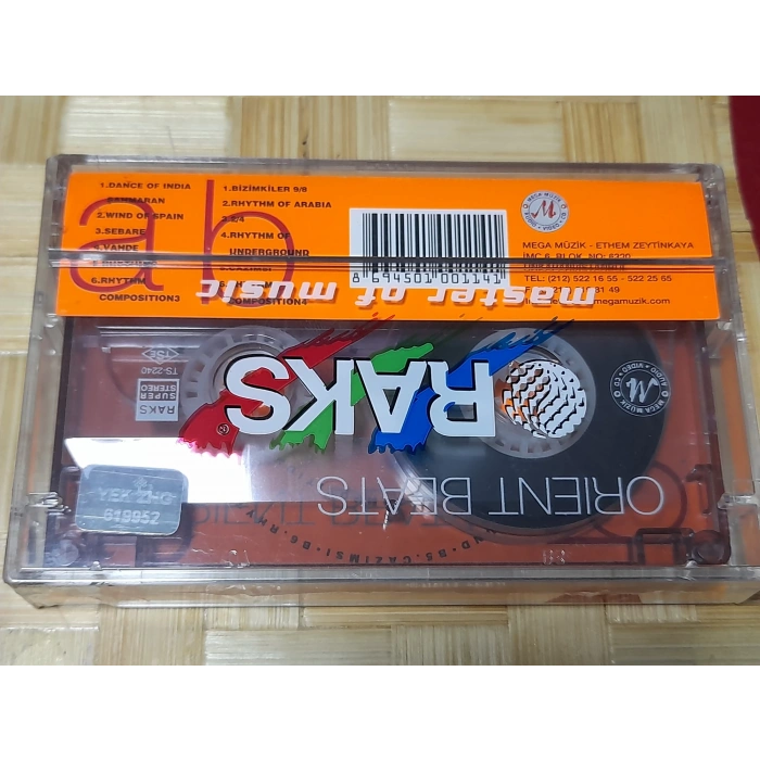 ORIENT BEATS ETHNIC RHYTHMS MÜZİK KASET