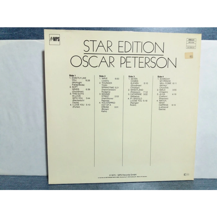 OSCAR PETERSON STAR EDITION MUSIC 2 LP