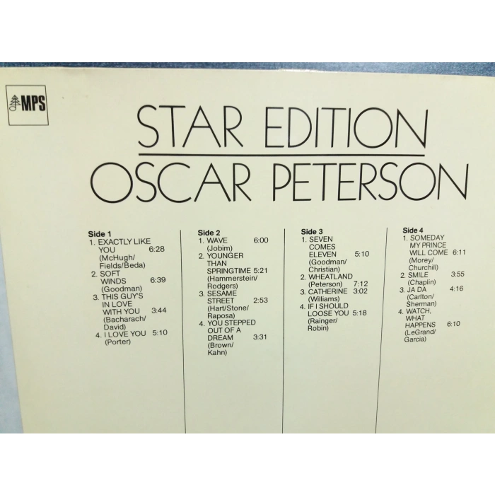 OSCAR PETERSON STAR EDITION MUSIC 2 LP