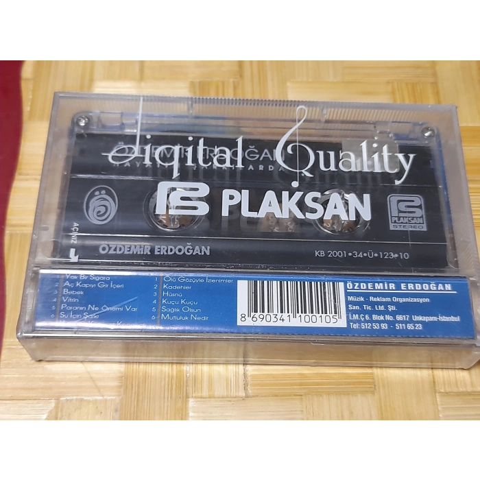 ÖZDEMİR ERDOĞAN HAYATIM ŞARKILARDA MÜZİK KASET