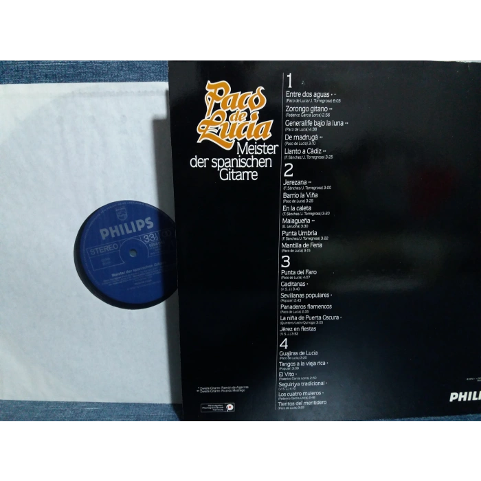 PACO DE LUCIA SPANISCHEN GITARRE  2 LP