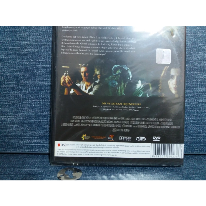 PAN IN LABİRENTİ PANS LABYRINTH DVD FİLM (SIFIR)