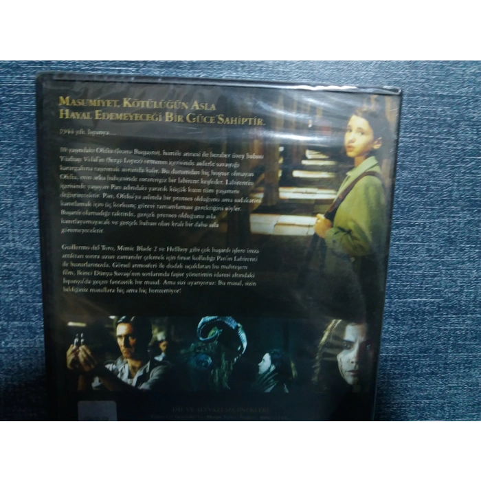 PAN IN  LABİRENTİ PANS LABYRINTH DVD FİLM (SIFIR)