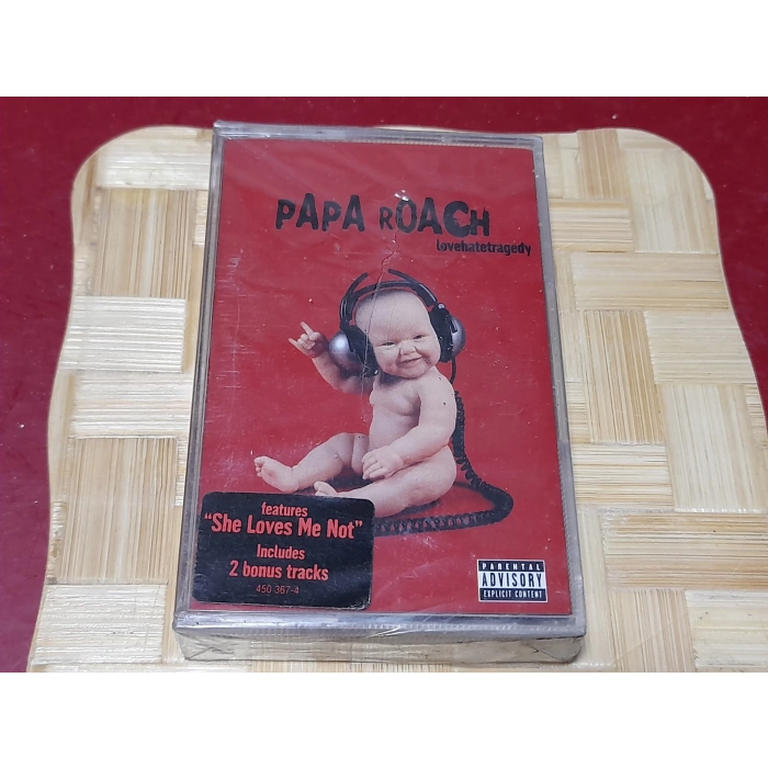 PAPA ROACH LOVEHATETRAGEDY MÜZİK KASET