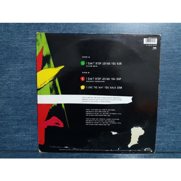 PAPA WINNIE I CANT STOP LOVING YOU MAXI LP