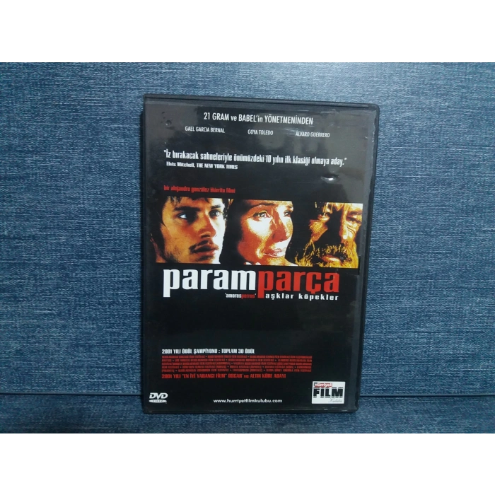 PARAMPARÇA AŞKLAR KÖPEKLER DVD FİLM