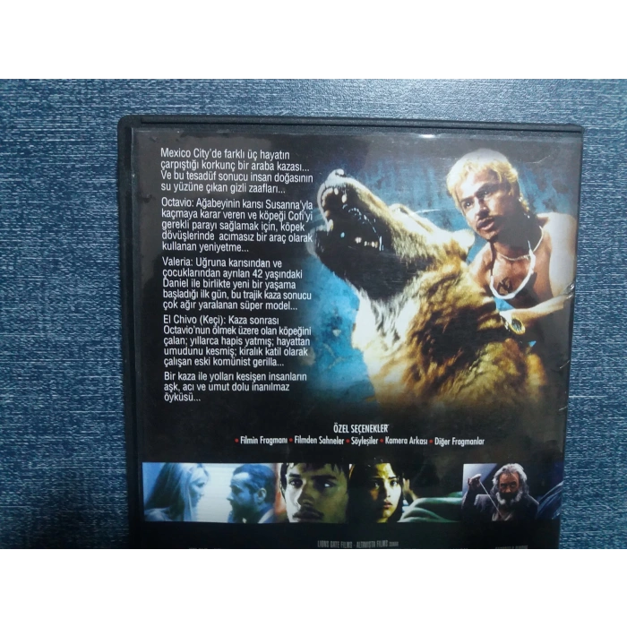 PARAMPARÇA AŞKLAR KÖPEKLER DVD FİLM