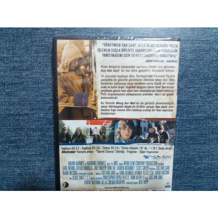 PARANOID PARK DVD FİLM (SIFIR)