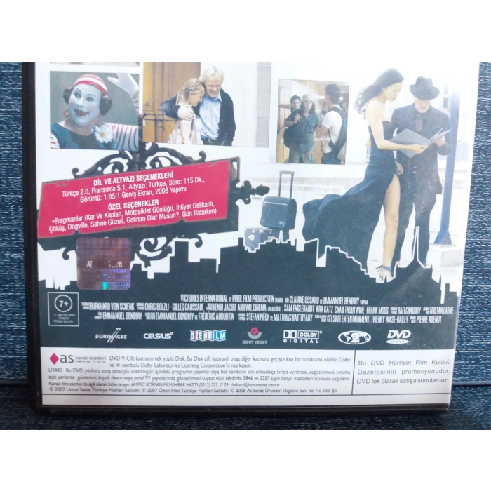 PARIS I LOVE  DVD FİLM