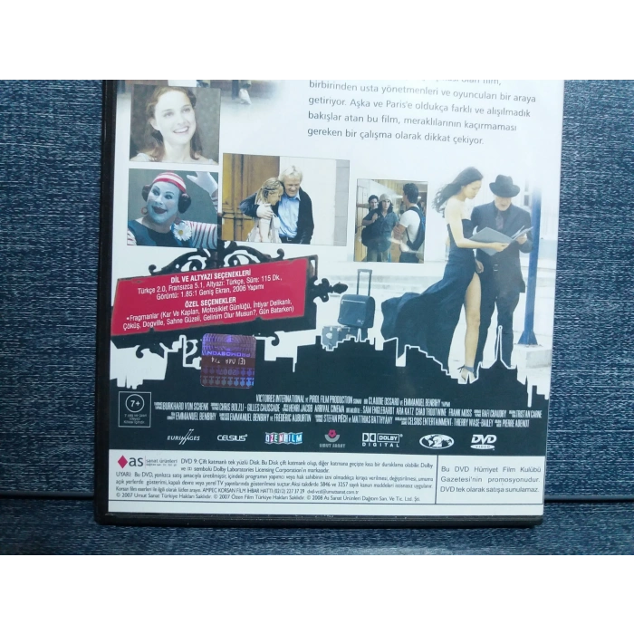 PARIS I LOVE DVD FİLM