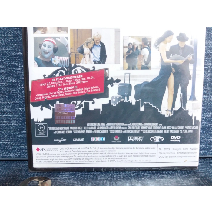 PARIS I LOVE YOU DVD FİLM (SIFIR)