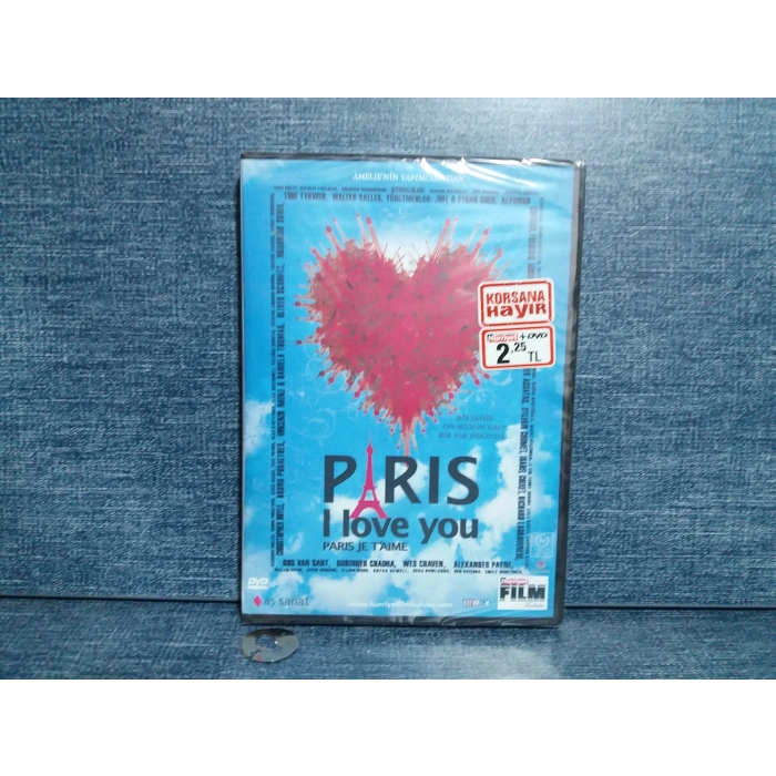 PARIS I LOVE YOU DVD FİLM (SIFIR)