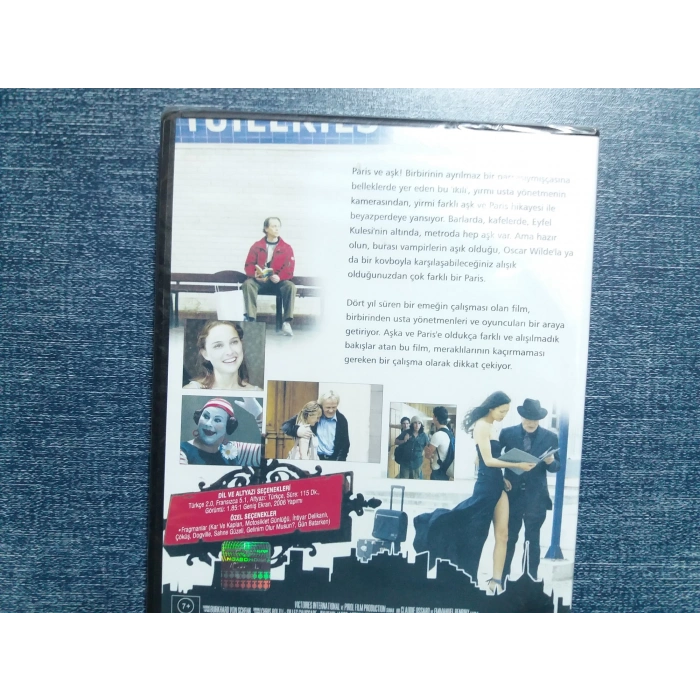 PARIS I LOVE YOU DVD FİLM (SIFIR)