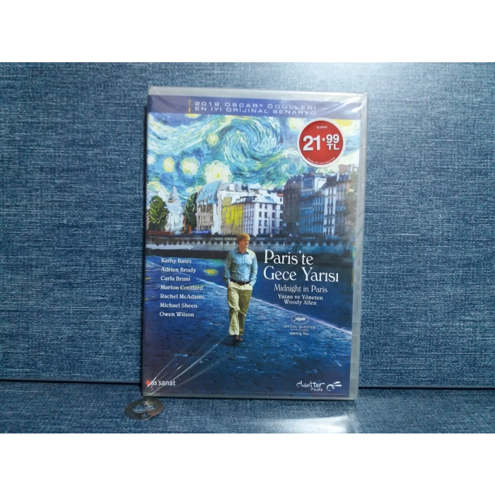 PARİSTE GECE YARISI DVD FİLM (SIFIR)