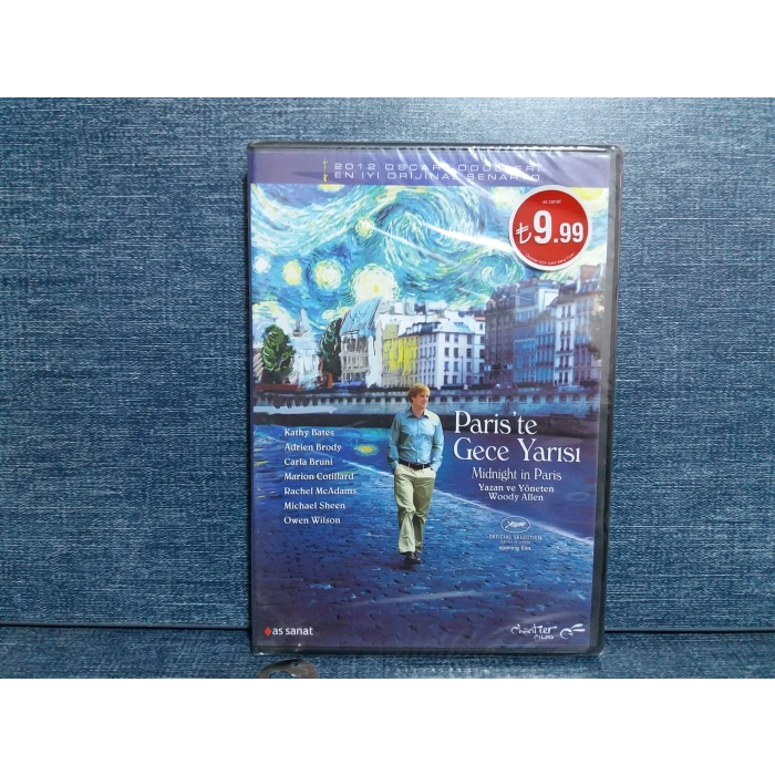 PARİSTE GECE YARISI  DVD FİLM (SIFIR)