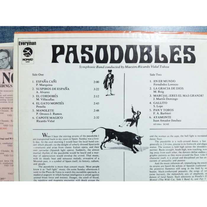 PASODOBLES RICARDO VIDAL TOLOSA MUSIC LP
