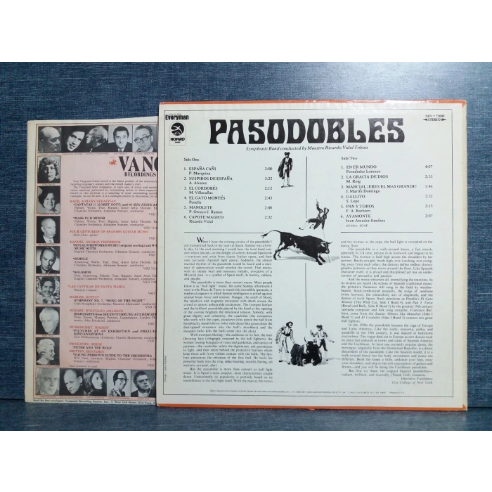 PASODOBLES RICARDO VIDAL TOLOSA MUSIC LP