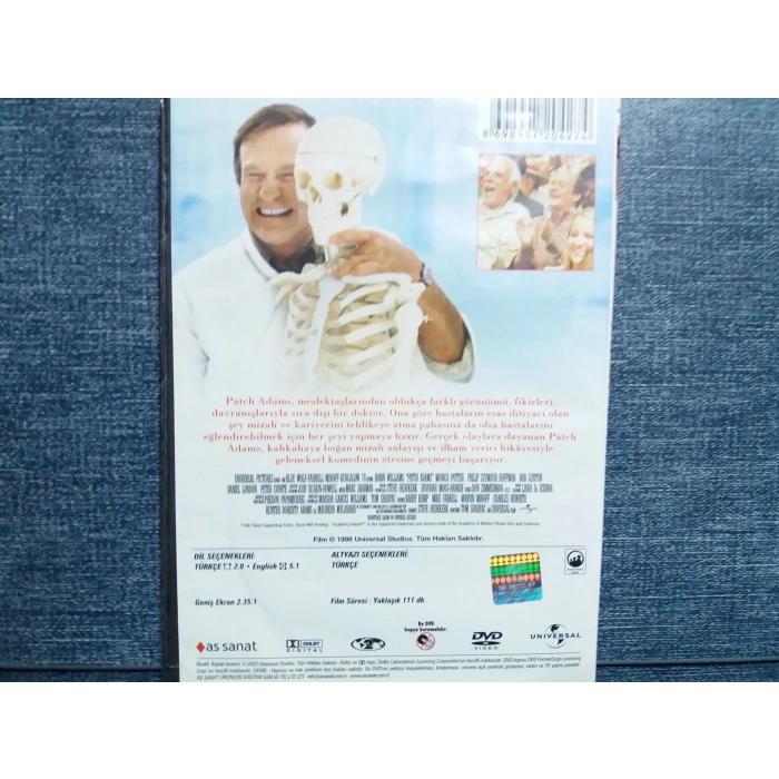 PATCH ADAMS ROBIN WILLIAMS DVD FİLM