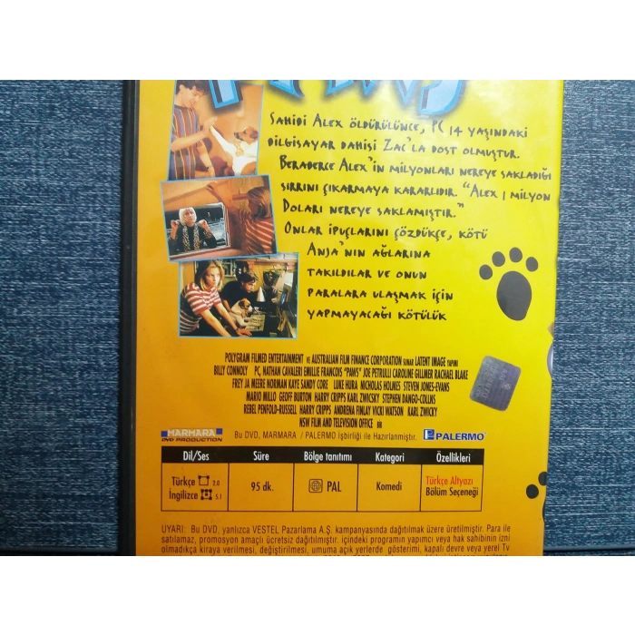 PATİLER PAWS DVD FİLM