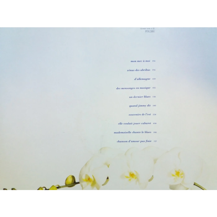 PATRICIA KAAS MADEMOISELLE CHANTE MUSIC LP