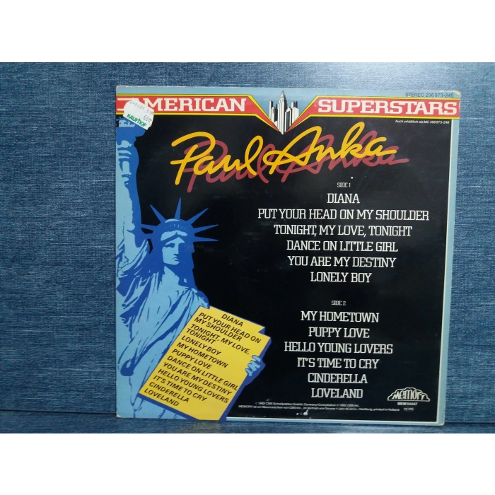 PAUL ANKA AMERICAN SUPERSTAR
