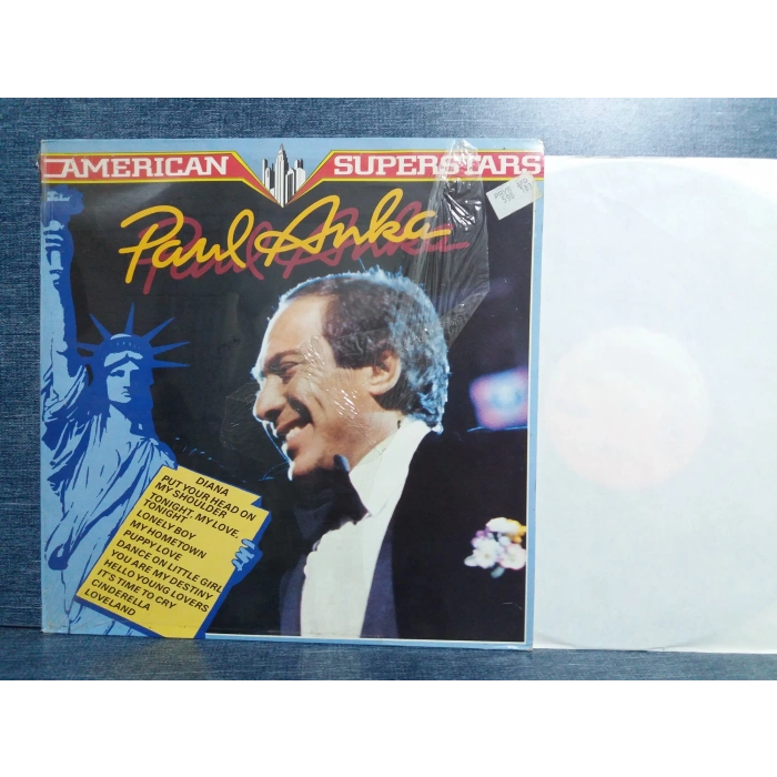 PAUL ANKA AMERICAN SUPERSTAR  MUSIC LP