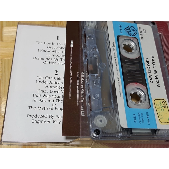 PAUL SIMON GRACELAND MÜZİK KASET