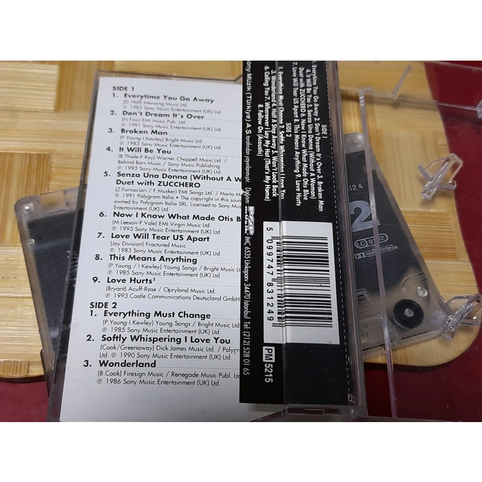 PAUL YOUNG BET OF MÜZİK KASET