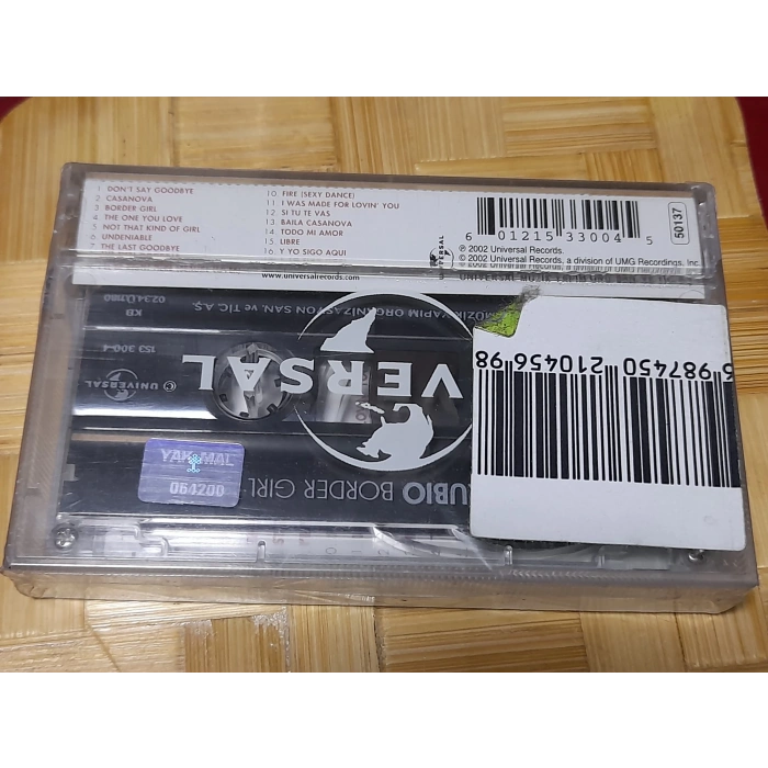 PAULINA RUBIO BORDER GIRL MÜZİK KASET