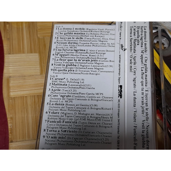 PAVAROTTI ESSENTIAL GREAT RECORDING MÜZİK KASET