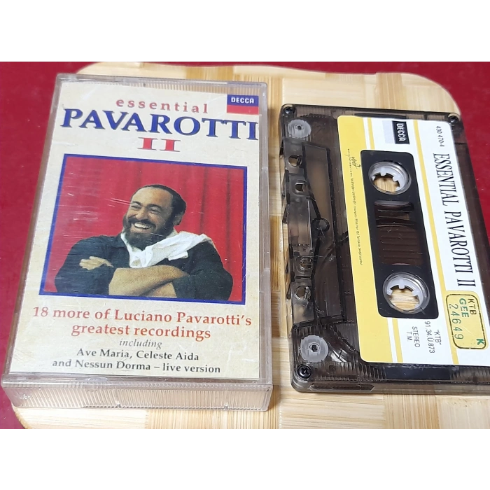 PAVAROTTI ESSENTIAL II MÜZİK KASET