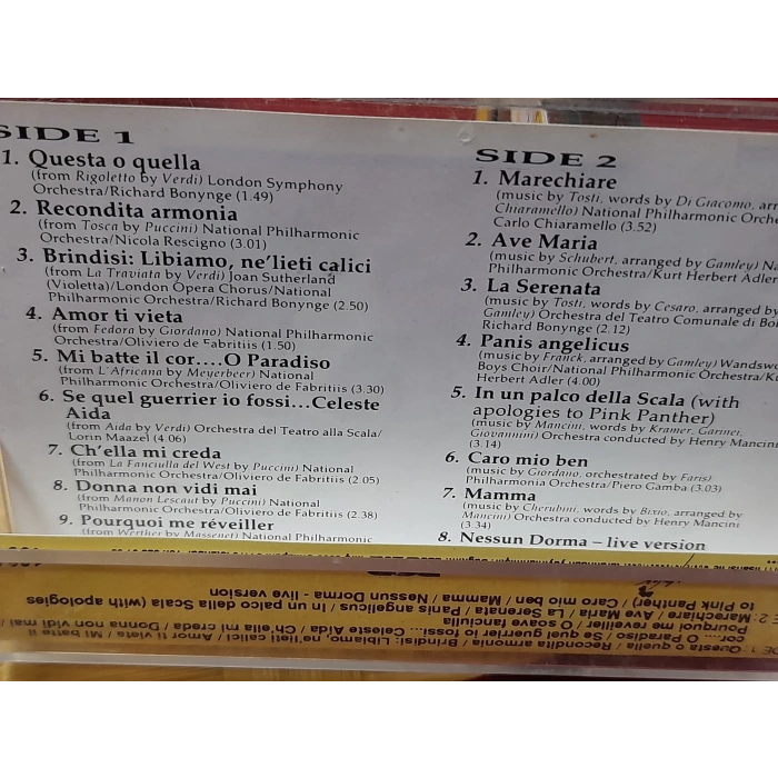 PAVAROTTI ESSENTIAL II MÜZİK KASET