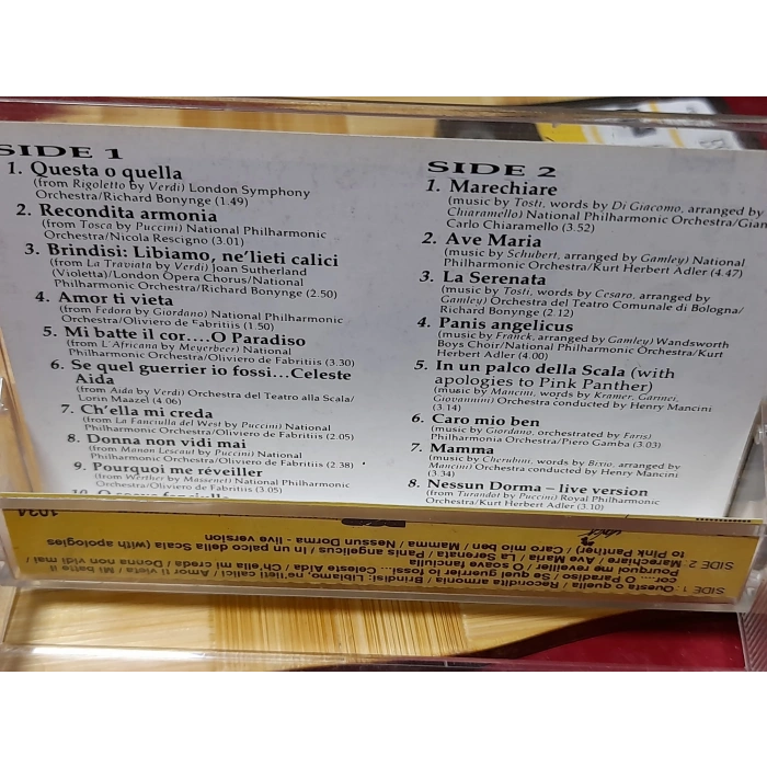 PAVAROTTI ESSENTIAL II MÜZİK KASET