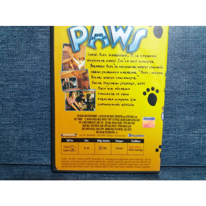 PAWS PATİLER DVD FİLM