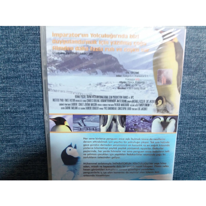 PENGUEN İMPARATORLUĞUN YOLCULUĞU DVD FİLM (SIFIR)